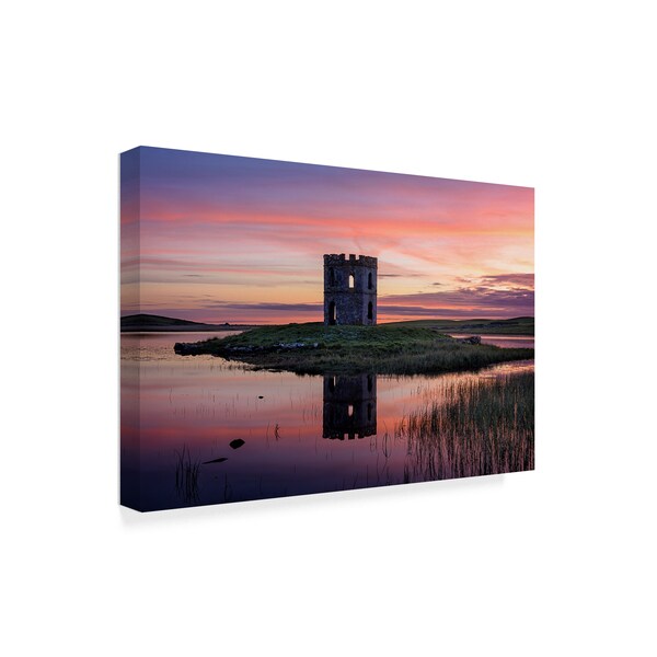 Michael Blanchette Photography 'Towering Sunset' Canvas Art,16x24